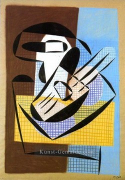 Compotier et guitare 1927 Kubismus Pablo Picasso Ölgemälde